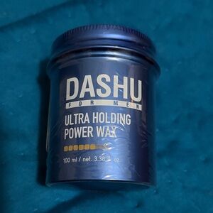 DASHU For Men Ultra Holding Power Wax - Blue Jar